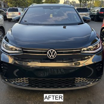 Bumper Plus Autobody - Volkswagen VW ID4 Front Bumper After Repair - Body Shops Near Me - San Diego, California Bumper Plus Autobody - Volkswagen VW ID4 Front Bumper After Repair - Body Shops Near Me - San Diego, California