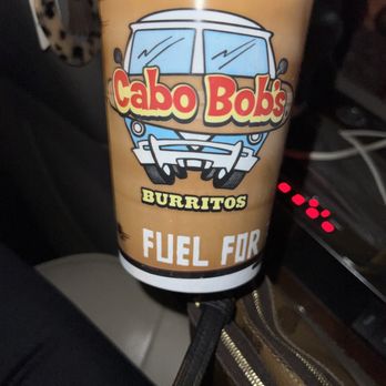 Cabo Bob's Burritos - Drink cup - Mexican Near Me - Austin, Texas