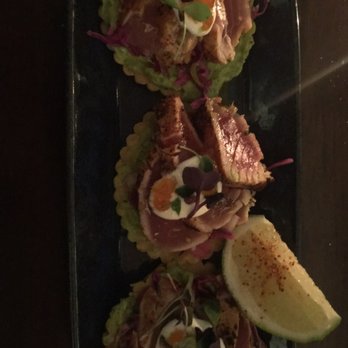 Kahlo - Tostadas with tuna. - New Mexican Cuisine Near Me - New York, New York Kahlo - Tostadas with tuna. - New Mexican Cuisine Near Me - New York, New York