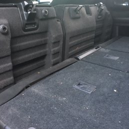 Metal trim bent up, will not pound down, metal needs to be replaced.