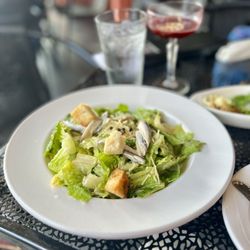 The Monk's Cellar - Caesar Salad with Anchovies, delicious!