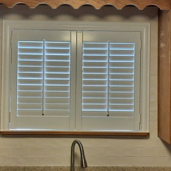 Tiling San Diego - a kitchen window with shutters - General Contractors Near Me - La Mesa, California