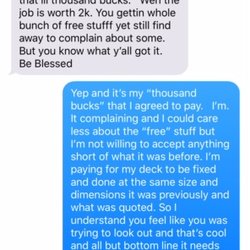 Deck Pro - Text from Phil!