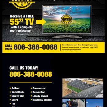 Texas Roofing Division - Limited time offer!!! 
#DALLAS
#LUBBOCK
#AMARILLO
#MIDLAND
#ODESSA
#ABILENE
#PLAINVIEW
#SHARE - Roofing Near Me - Plainview, Texas