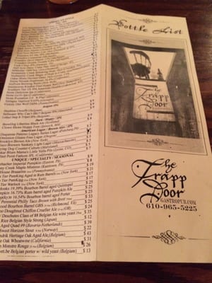 Menu photo 6 The Trapp Door Gastropub Emmaus, PA Menu photo 6 The Trapp Door Gastropub Emmaus, PA