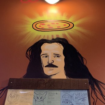 Flying Pie Pizzaria - Pizza Saint of Meridian (colorized 1436) - Pizza Near Me - Meridian, Idaho