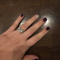 Day Dreams Nail Salon - Eight days later my regular polish manicure