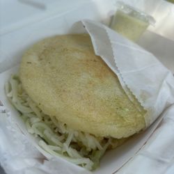 Tastebuds-Catering - Egg and cheese arepa