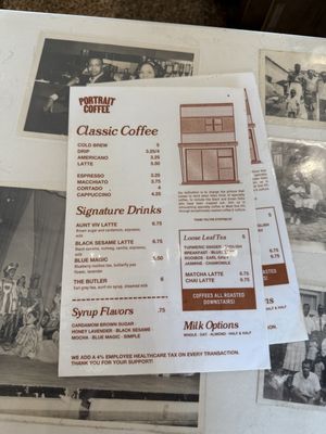 Menu photo 2 Portrait Coffee Atlanta, GA