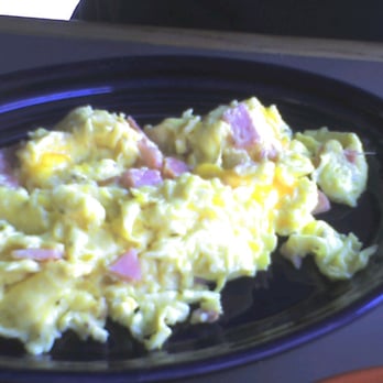Cafe Borrone - Black forest ham and cheese scramble - Breakfast & Brunch Near Me - Menlo Park, California