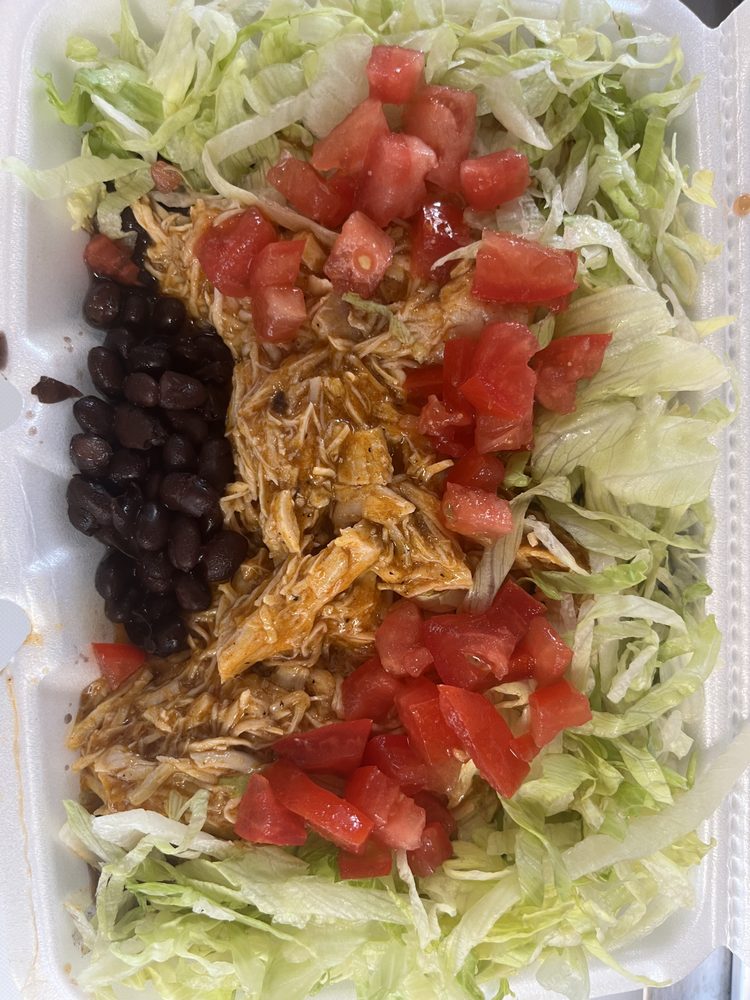 Food from Taco Dawgs