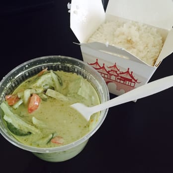 Khantoke Thai - Takeout green curry (lunch portion) with tofu $6.95 - Thai Near Me - Hillsboro, Oregon