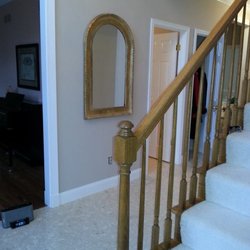 Radical Painting - interior project patched walls then prime and paint