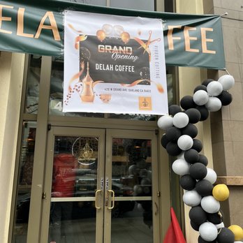 Delah Coffee - Front of store, took over old Starbucks - Desserts Near Me - Oakland, California Delah Coffee - Front of store, took over old Starbucks - Desserts Near Me - Oakland, California