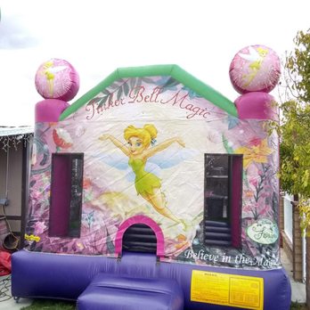 Jumpy Jumpy Jumpers - Tinker Bell Jumper - Bounce House Rentals Near Me - perris , California
