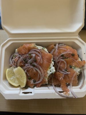 Sour Seed Bagels by null