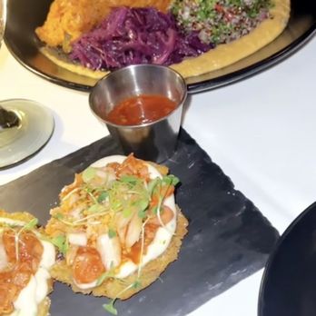 Full Bloom Vegan - Hummus trio, flat bread and appetizer - Vegan Near Me - Miami Beach, Florida Full Bloom Vegan - Hummus trio, flat bread and appetizer - Vegan Near Me - Miami Beach, Florida
