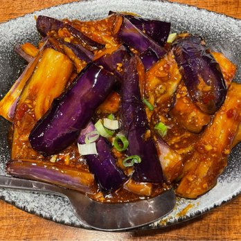 Jiang Nan - Eggplant Sauteed with Spicy Garlic Sauce - Chinese Near Me - Flushing, New York