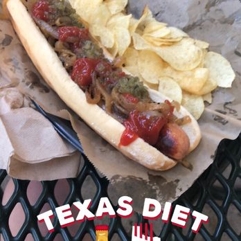 Choctaw Stadium - Texas foot long hot dog - Stadiums & Arenas Near Me - Arlington, Texas