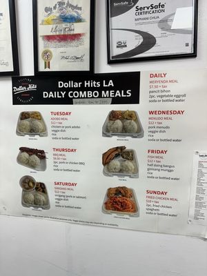 Menu photo 6 Dollar Hits Los Angeles, CA