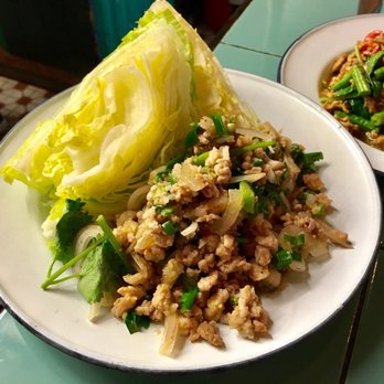 Chachawan - Larp Moo (chopped pork with lettuce) - Thai Near Me - Hong Kong, HK Chachawan - Larp Moo (chopped pork with lettuce) - Thai Near Me - Hong Kong, HK