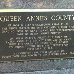 Queen Anne's Statue - History of Queen Anne's County