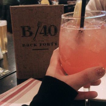 Back 40 - Rose sangria - Comfort Food Near Me - North Kingstown, Rhode Island