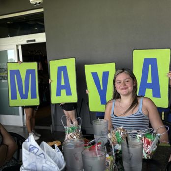 Topgolf - My daughter enjoying the staff singing Happy Birthday! - Sports Bars Near Me - Ontario, California