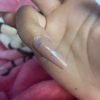 JoJo Nails - Gel peeling off already - Nail Salons Near Me - Chino, California