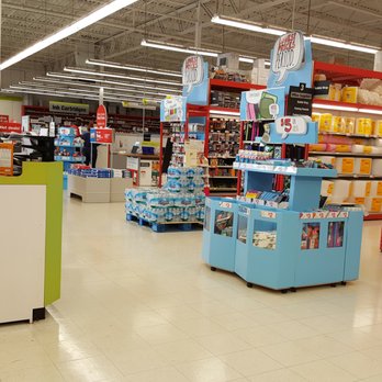 Staples - Front Aisle at Staples Adrian - Shipping Centers Near Me - Adrian, Michigan