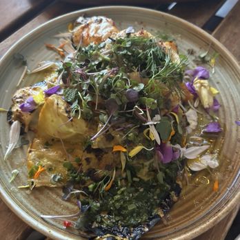Le Great Outdoor - Grilled Cabbage - Mediterranean Near Me - Santa Monica, California Le Great Outdoor - Grilled Cabbage - Mediterranean Near Me - Santa Monica, California