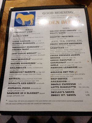 Menu photo 2 Golden Burro Leadville, CO Menu photo 2 Golden Burro Leadville, CO