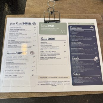 The Salty Donut - Menu - Coffee & Tea Near Me - Orlando, Florida