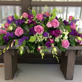 Morning Glory - The most beautiful flower arrangement for my dads casket. Thank you Morning Glory Flowers - Florists Near Me - Novato, California