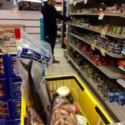 Lviv International Food Store - Check out that fish fin!
