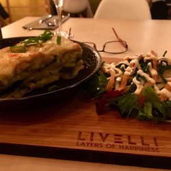 Livelli - Salmon lasagne.