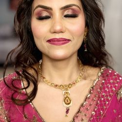 Sugandha Indian Makeup Artist - Client Makeup