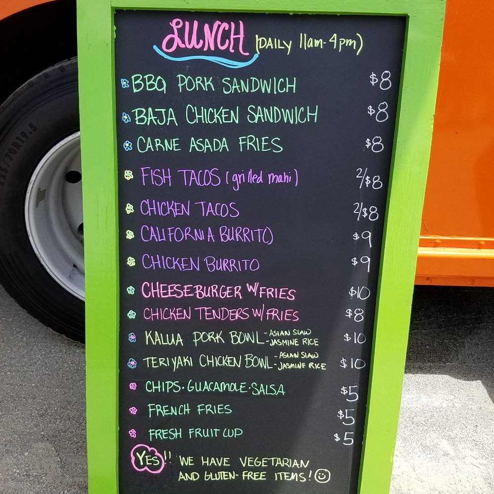 Beach Eats - Great menu - Food Trucks Near Me Beach Eats - Great menu - Food Trucks Near Me