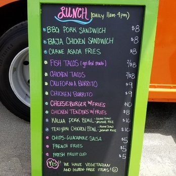 Beach Eats - Great menu - Food Trucks Near Me Beach Eats - Great menu - Food Trucks Near Me
