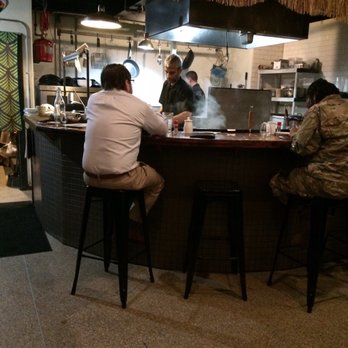 Kimura - Cooking area counter seating - Ramen Near Me - San Antonio, Texas