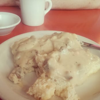 Schilo's - Homemade biscuits with sausage gravy is something wonderful! - Delis Near Me - San Antonio, Texas