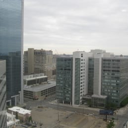 Could see the rental location from our hotel room at The Hilton. Could see the rental location from our hotel room at The Hilton.
