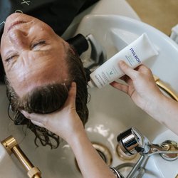 Alex Olliver Hair Sanctuary - Personalize scalp treatment to maximize hair and scalp health and hair growth in a shampoo bowl where your head is fully supported