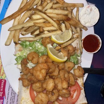 Seabrook Classic Cafe - Shrimp Po Boy Sandwich - Seafood Near Me - Seabrook, Texas Seabrook Classic Cafe - Shrimp Po Boy Sandwich - Seafood Near Me - Seabrook, Texas