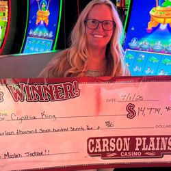 Congrats to this lucky player who turned $6 into a $14k jackpot! Winners are made here!