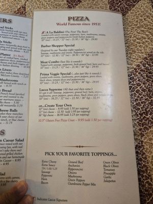 Menu photo 1 Lucca Grill Bloomington, IL