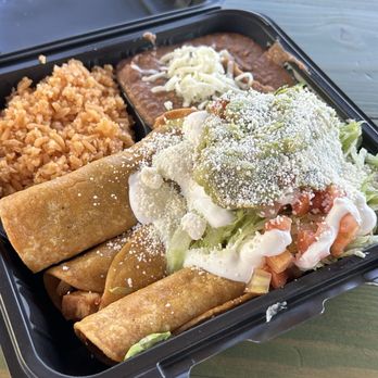 Cactus Taquerias - #4 Taquito Combo - Mexican Near Me - North Hollywood, California Cactus Taquerias - #4 Taquito Combo - Mexican Near Me - North Hollywood, California