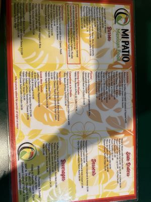 Menu photo 5 Mi Patio Mexican Food Phoenix, AZ Menu photo 5 Mi Patio Mexican Food Phoenix, AZ