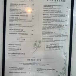 Menu 1of 2 Menu 1of 2