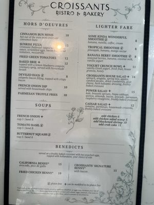 Menu photo 2 Croissants Bistro & Bakery Myrtle Beach, SC Menu photo 2 Croissants Bistro & Bakery Myrtle Beach, SC